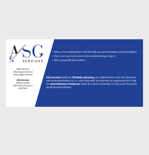 ASG Services - ontwerp business card