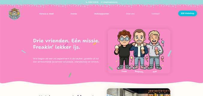 Freakin'Ice ambachtelijk ijs Freakin'Ice ambachtelijk ijs