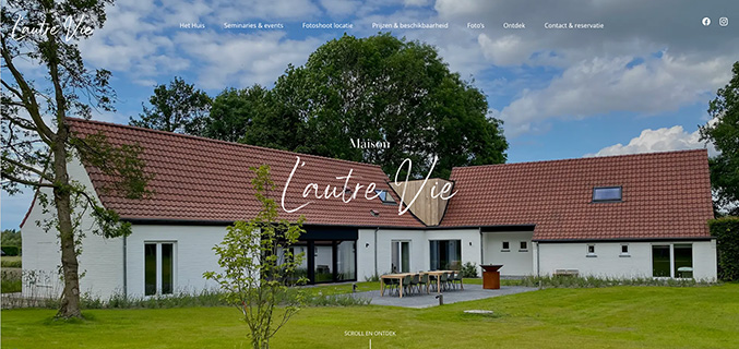 Vakantiewoning Maison L'autre Vie