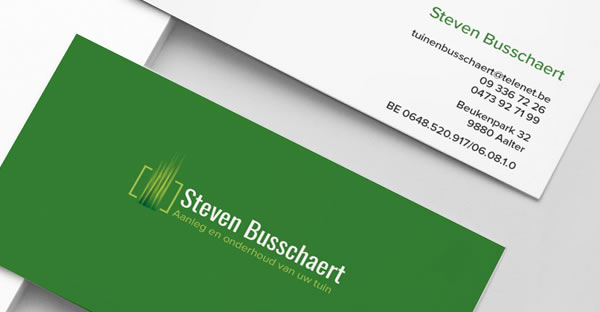 Huisstijl voor Steven Busschaert - Aalter