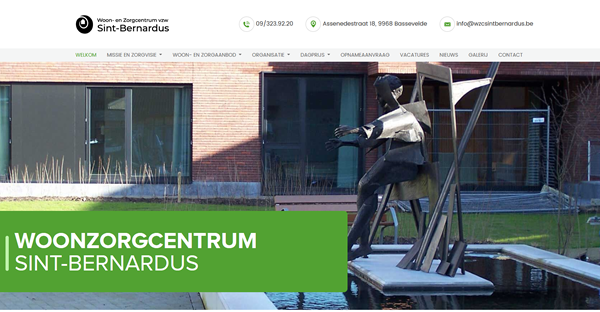 Nieuwe website voor WZC Sint-Bernardus - Bassevelde